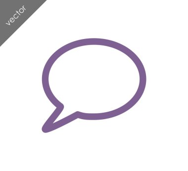 Düşünce balonu simgesinin