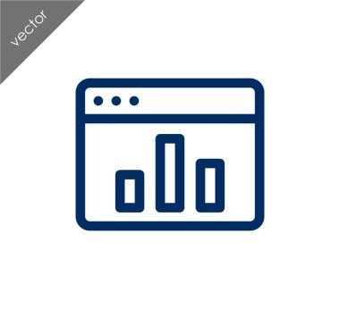 tarayıcı düz simgesi