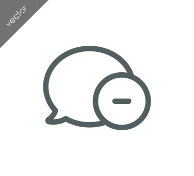 Sohbet simgesi silmek