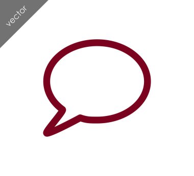 Düşünce balonu simgesinin