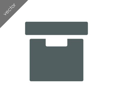 Arşiv kutusu simgesi