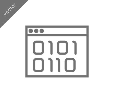 tarayıcı düz simgesi