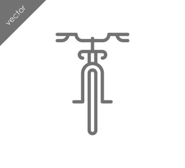 Bisiklet basit simgesi