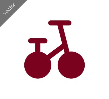Bisiklet basit simgesi