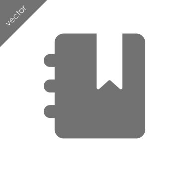 Telefon rehberi simgesi.