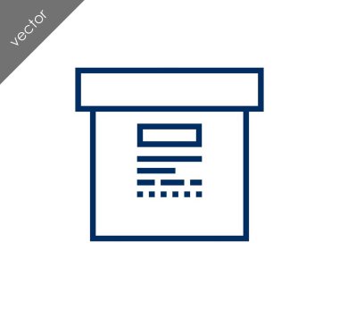 Arşiv kutusu simgesi