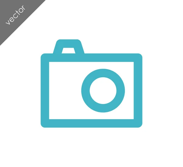 Icono de cámara fotográfica — Vector de stock