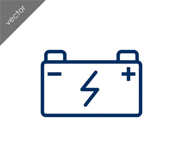 Batterij opladen statuspictogram — Stockvector