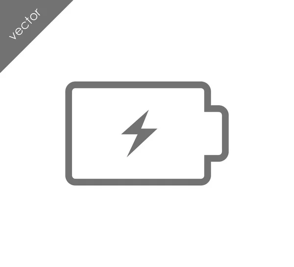 Icono de estado de carga batería — Archivo Imágenes Vectoriales