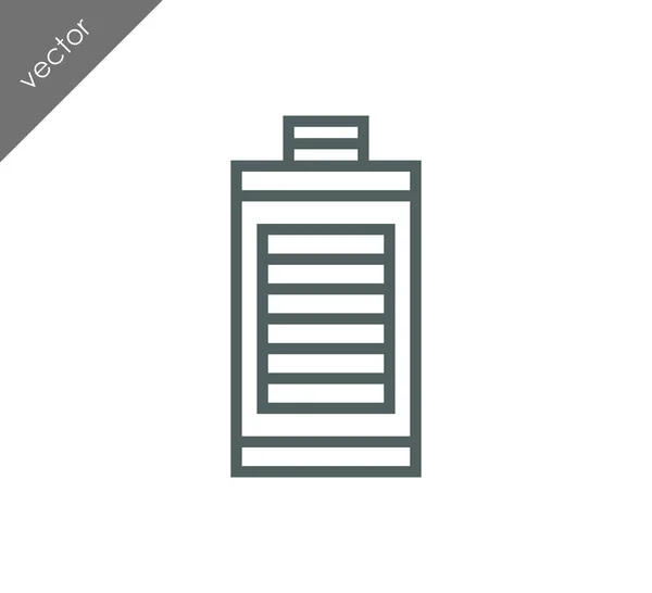 Gratis accupictogram — Stockvector