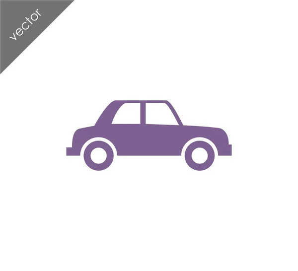 Icono del coche, ilustración — Vector de stock