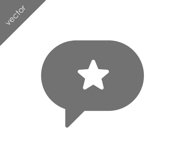 Mentse a chat ikonra — Stock Vector
