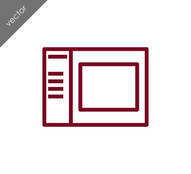 tarayıcı düz simgesi