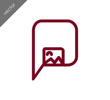 Sohbet simgesi tasarım