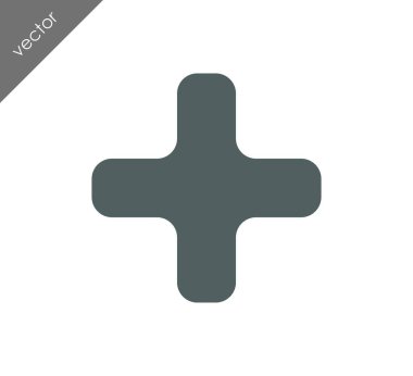 Simge ile artı işareti sembol Ekle