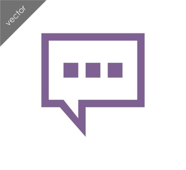 Sohbet simgesi söylenecek daha