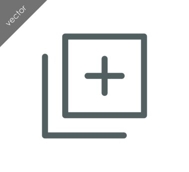 Simge ile artı işareti sembol Ekle