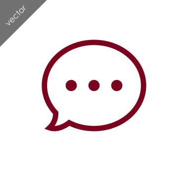 Sohbet simgesi söylenecek daha