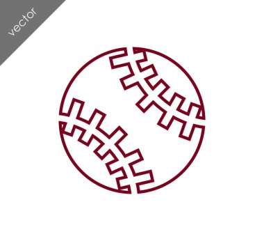 Beyzbol simgesi, illüstrasyon 