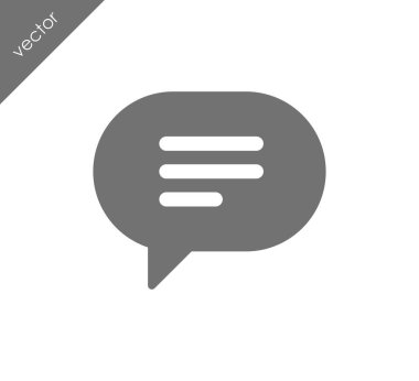 Metin balonu simgesinin