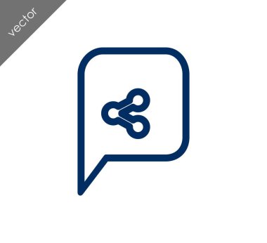 Sohbet simgesi tasarım