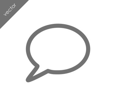 Düşünce balonu simgesinin