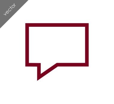 Düşünce balonu simgesinin