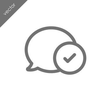 Teyit edilen sohbet simgesi