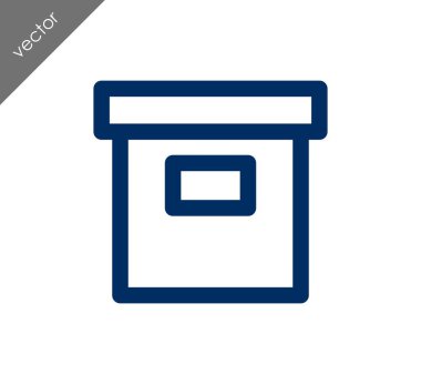 Arşiv kutusu simgesi