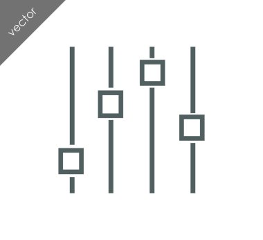 Ayarlama düzeyleri simgesini