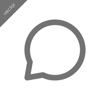 Düşünce balonu simgesinin