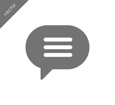 Metin balonu simgesinin