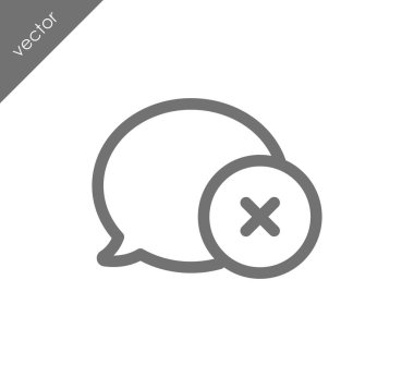 Sohbet simgesi silmek