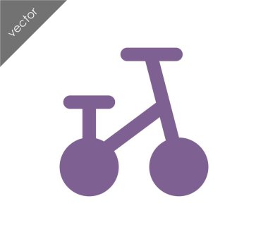 Bisiklet basit simgesi