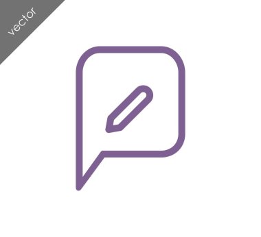 Sohbet simgesi tasarım