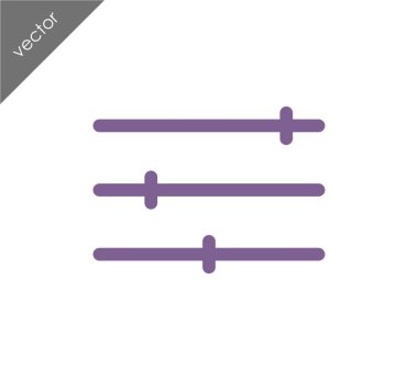 Ayarlama düzeyleri simgesini