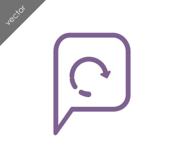 Sohbet simgesi tasarım