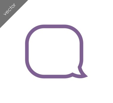 Düşünce balonu simgesinin