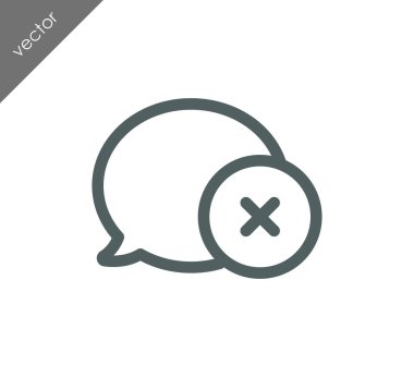 Sohbet simgesi silmek