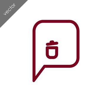 Sohbet simgesi tasarım