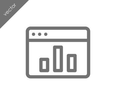 tarayıcı düz simgesi