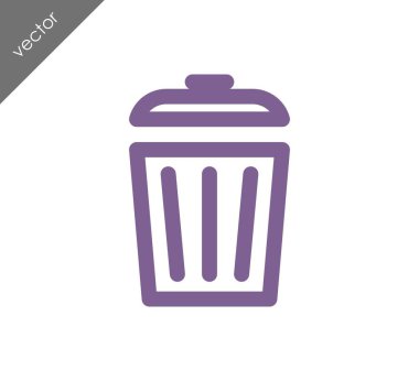 çöp kutusu simgesini