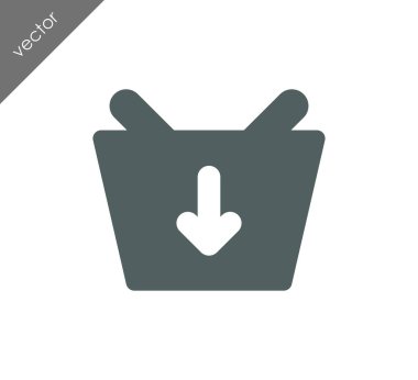 Ticaret sepet simgesi