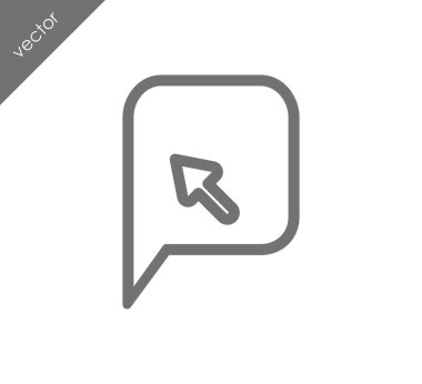 Sohbet simgesi tasarım