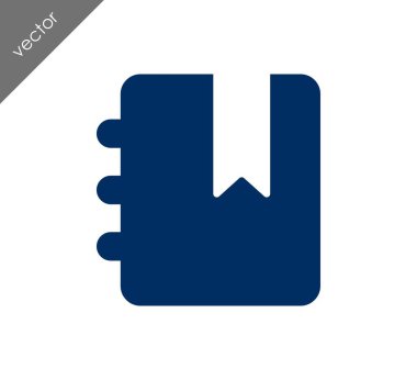 Telefon rehberi simgesi.