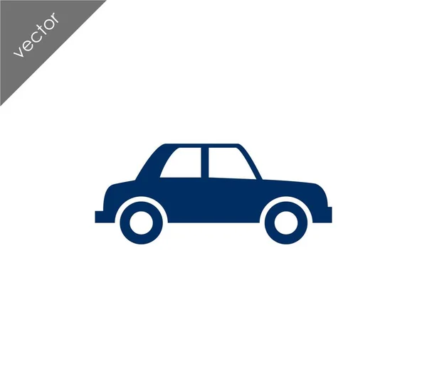 Icono del coche, ilustración — Vector de stock