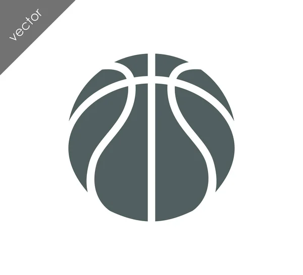 Illustration zur Basketball-Ikone — Stockvektor