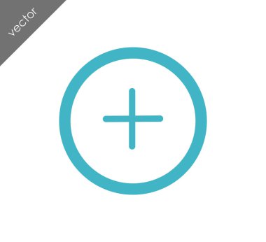 Simge ile artı işareti sembol Ekle