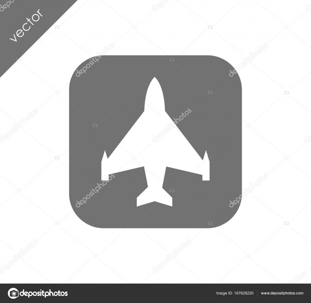 Ilustracao Do Icone Do Aviao Vetores De Stock C Signsandsymbols Email Com 167628220