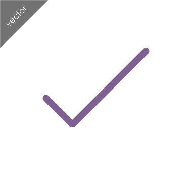 onay işareti simgesi 